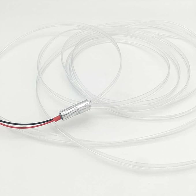 3m/9.8ft 5m/16ft Car Home LED Strip Ambient Light 2mm Plastic Optic Fiber Cable Skirt Tube Kit with 12V LED Light Source Illuminator (Purple,3m/9.8ft)