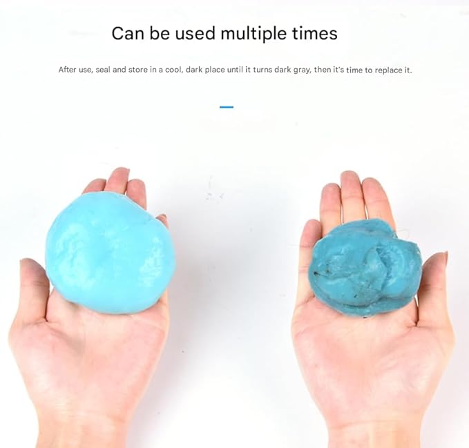 Car Cleaning Gel for Maserati GranTurismo Trofeo 2023 2024 2025, 200g Γ 2 Pack Car Interior Cleaner Slime, Auto Detailing Tools, Auto Dust Car Crevice Cleaner