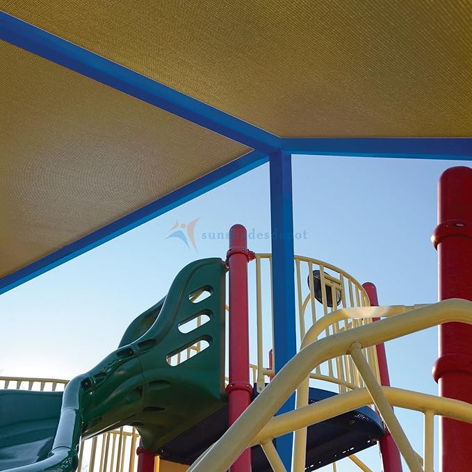 TANG Sun Shade Fabric Roll 8'x9' Shade Cloth for Garden Brown HDPE Mesh Shading Pergola Cover Replacement Canopy, 95% Blockage Sunshades for Outdoor Patio Backyard Plant