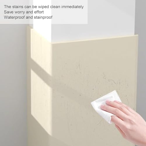 Self-Adhesive Garage Wall Protectors - Rubber Foam Studio & Gym Wall Guards, Grey, 39.3x39.3in (100x100cm) - Impact Protection & Easy Installation