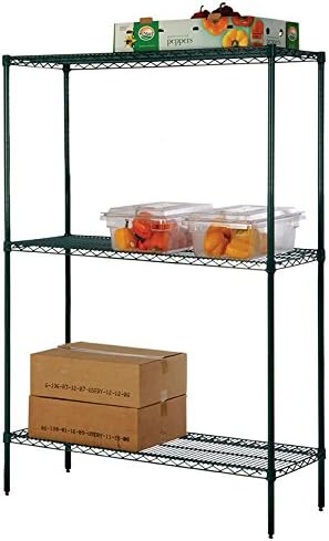Omega 21" Deep x 60" Wide x 36" High 3 Tier Freezer Starter Shelving Unit