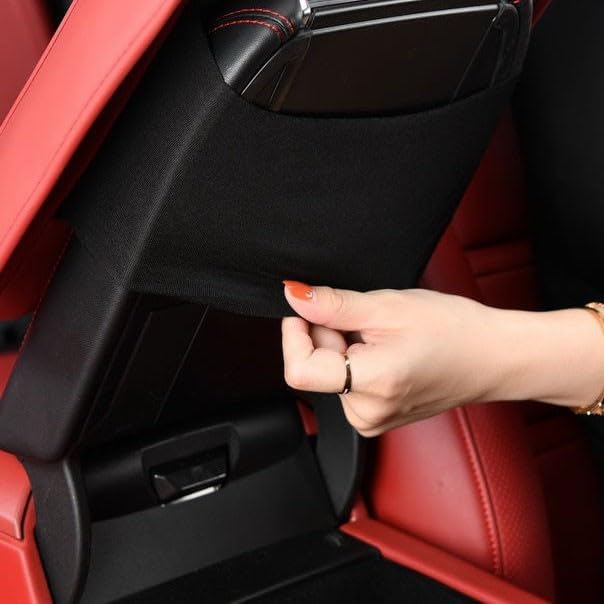 Auto Armrest Cushion Pads for Honda Accord Crosstour(2010-2012) Accessories Car Centre Console Armrest Pad Durable Material and Easy to Clean-is Waterproof and Anti-Scratch