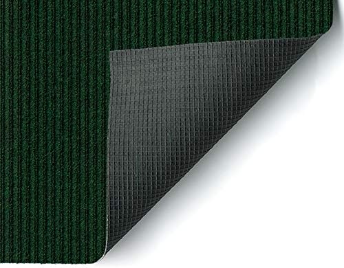 KOECKRITZ Heavy Duty Durable All Weather Indoor/Outdoor Non Slip Entrance Mat Rugs and Runners for Office Business Building Home Garage Front Door (4' x 12', Green)