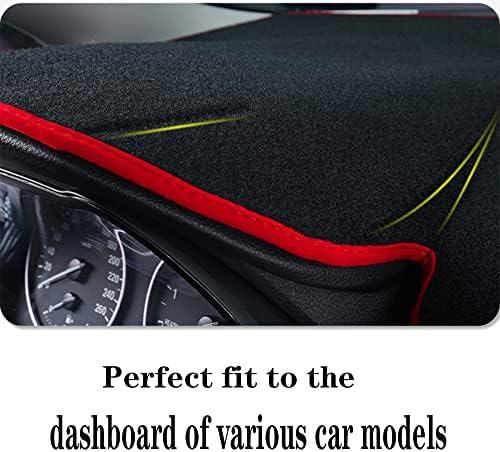 Dashboard Covers for Jeep Compass 2022-2023,Polyester Car Dash Board Cover,Dashboard Protecter Cover,Car Dash Board Cover Mats,Blue