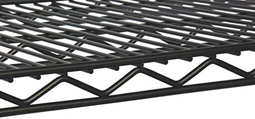 Omega 21" Deep x 48" Wide x 96" High 3 Tier Black Starter Shelving Unit