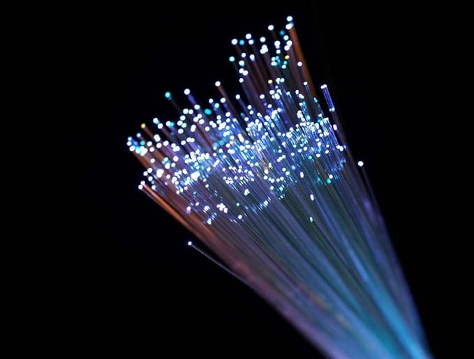 AKEPO Fiber Optic Light End Glow Cable 200pcs Ф0.03in(0.75mm) 6.5ft/2m PMMA Plastic Cable for LED Star Ceiling Sky Light Kit and Fiber Optical Lighting Decoration (Without Light Source)