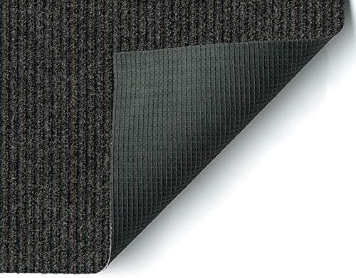 KOECKRITZ Heavy Duty Durable All Weather Indoor/Outdoor Non Slip Entrance Mat Rugs and Runners for Office Business Building Home Garage Front Door (4' x 16', Charcoal)