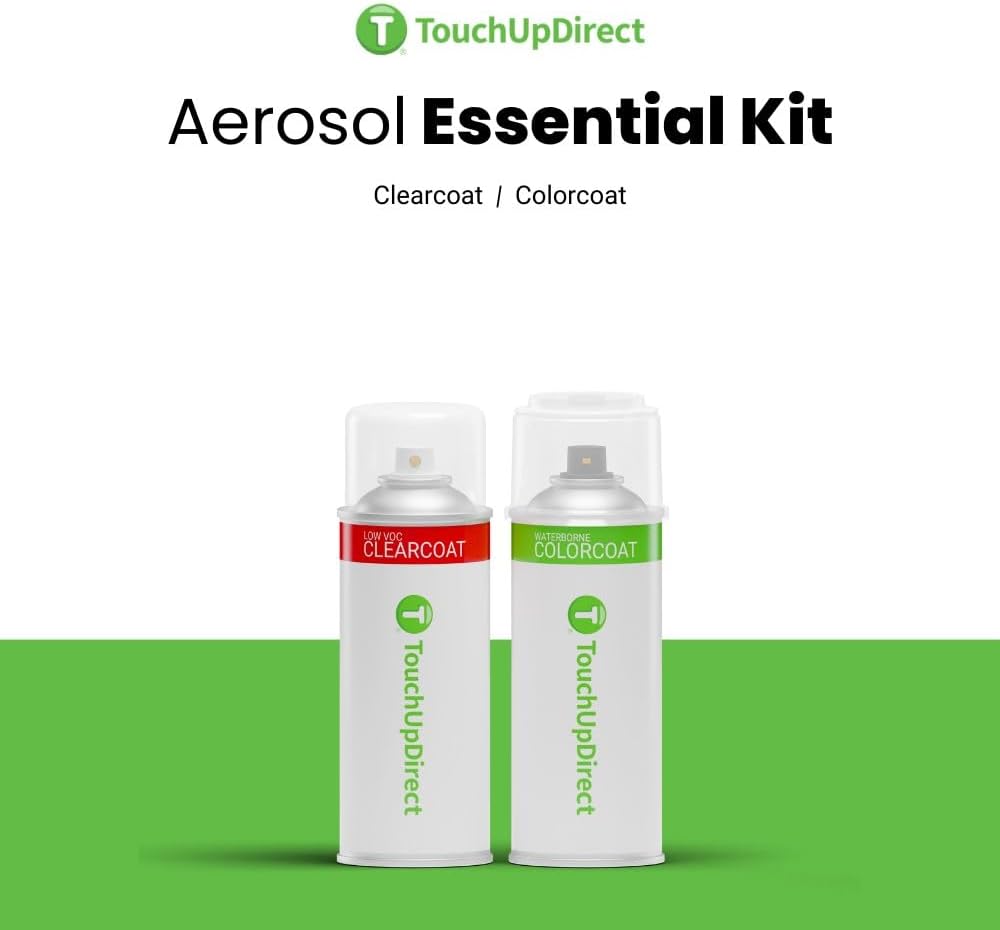 TouchUpDirect 3P0 Absolutely Red Compatible with Toyota Exact Match Touch Up Paint Aerosol - Essential Kit