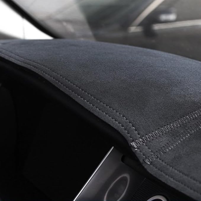 Dashboard Covers for Cherokee 2022-2023,Premium Microfiber Suede Fabric Anti-Glare & Non-Slip Dash Pad,Custom Fit,Microfiber Suede
