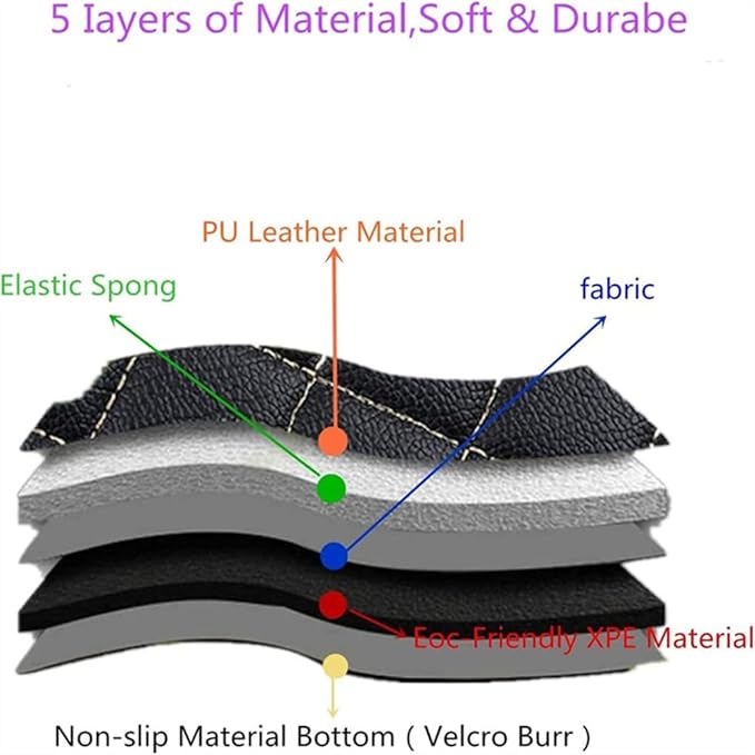 Custom Car Mats All Weather Fit Automotive Floor Mats PU Leather Protector Mat for Most Sedan, SUV, Truck Floor Mats (All RED)