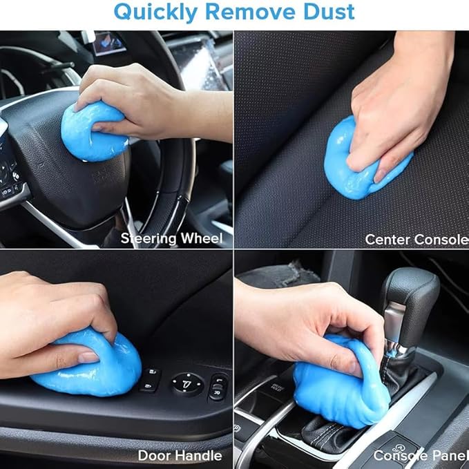 Car Cleaning Gel Compatible with Hyundai Accent, 200g Detailing Putty for Auto Vents, Dashboard, Cup Holders - Reusable Multifunctional Dust Remover,200g*1