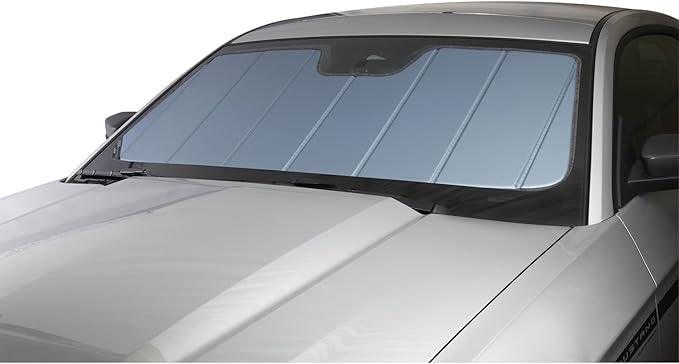 Covercraft UVS100 Custom Sunscreen | UV11343BL | Compatible with Select Nissan Rogue Models, Blue Metallic