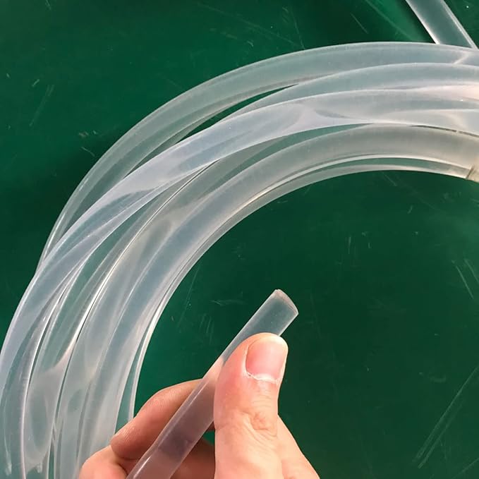 10ft Super Bright MMA Plastic Optic Fiber Side Glow for LED Light Source - Soft Optical Fiber Guide Strip (Diameter 0.55in)