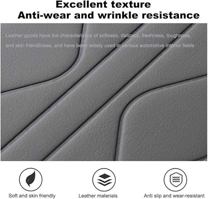 1 Pack Car Center Console Cover Custom Fit for Acura RDX 2013 2019-2023 2024 2025, Leather Memory Foam Armrest Cushion Protector, Anti-Scratch Durable Armrest Pad,Coffee Brown