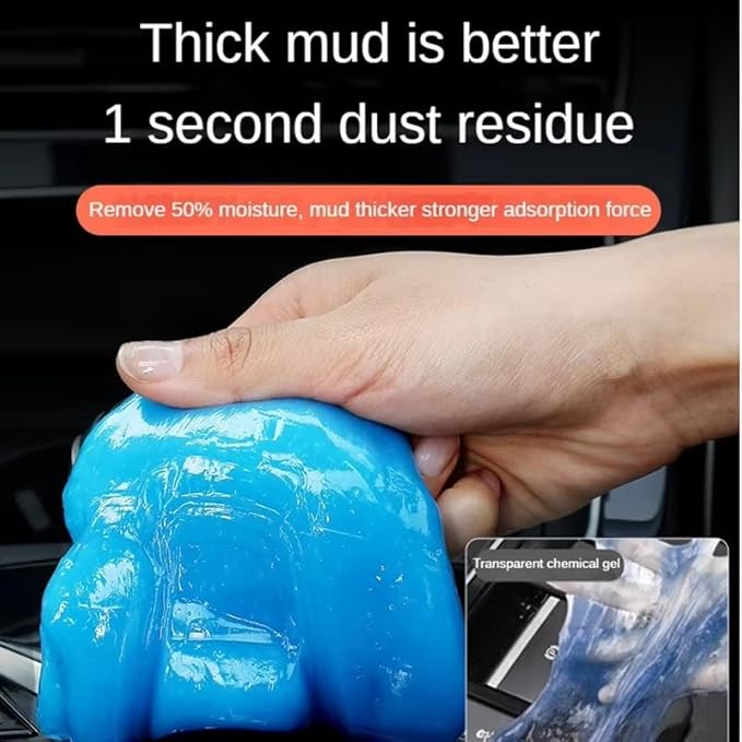 Car Cleaning Gel Compatible with Lincoln Town, 200g Detailing Putty for Auto Vents, Dashboard, Cup Holders - Reusable Multifunctional Dust Remover,200g*1