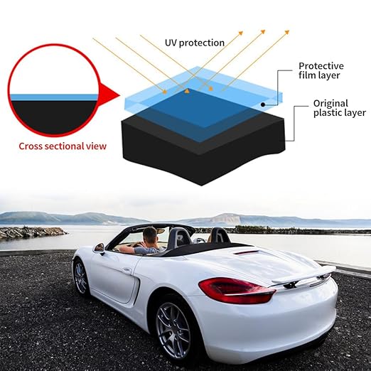 Plastics Parts Crystal Coating, 2025 New Car Crystal Coating for Car Plastic Parts, Coating Agent for Automotive Plastics, Crystals Coating Plastic Restorer, Cars Trim Restorer with Sponge (3)