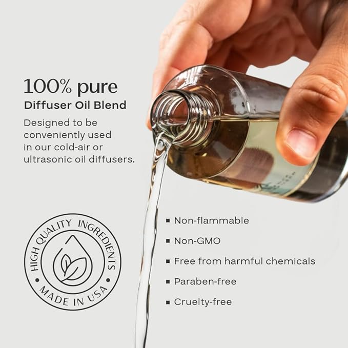 AromaPlan Hotel Scents Golden Velvet 5 Fl Oz (148ml), Home Luxury Aroma & Hotel Fragrance Diffuser Oil- Hotel Diffuser Oil for Aromatherapy- USA Made, Bigger Bottle, Bolder Aroma & Longer Lasting