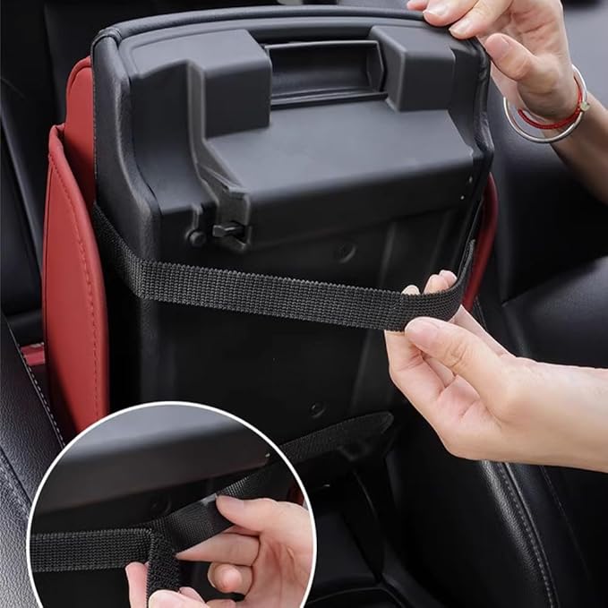 Car Armrest Pad for BMW X3 G01 F25 E83 2003-2019 2020 2021 2022 2023 2024 Leather Armrest Box Mat Center Console Cushion Pad Universal Armrest Seat Box Cover Protector,Brown