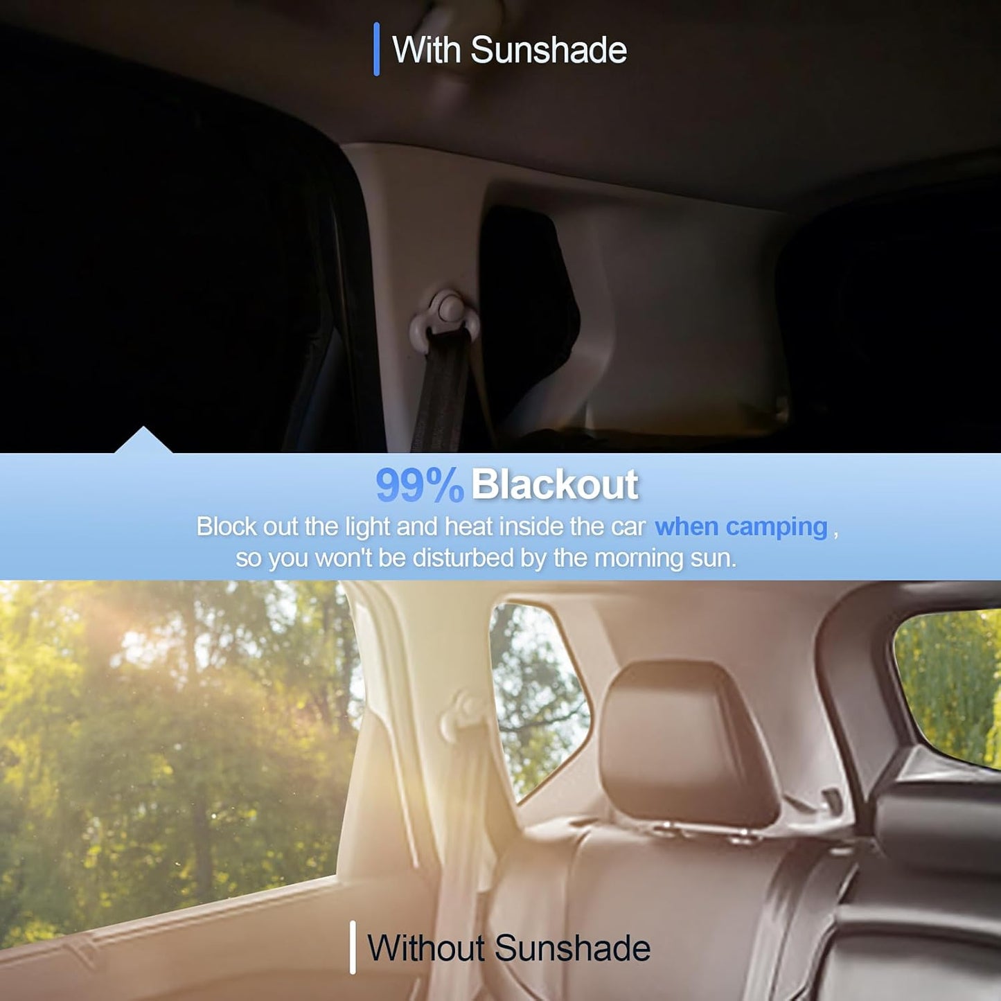 6pcs Car Window Shades for Chevrolet Colorado 2015-2022 Accessories,Windshield Side Rear Full Sunshade,Sun Visor UV Blocking, Privacy Protection and Blackout for Camping Outdoor