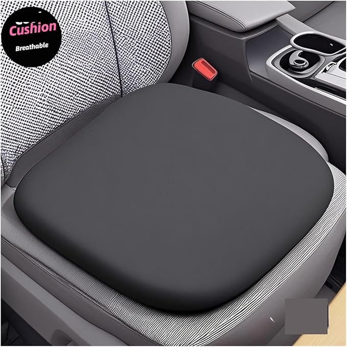 Memory Foam Car Seat Cushions with Lumbar Support - Cool and Breathable Comfort for Car and Office Seats(4,40x40cm)