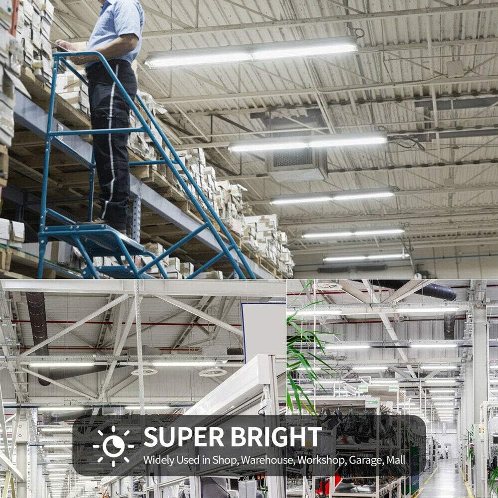 (Pack of 20), 8FT LED Shop Light Fixture - 150W 19000LM, 6000K Cold White, T8 Integrated V Shape 8' Tube Lights, High Output Bulbs for Garage Warehouse Workshop,8Feet 8Foot Led Fluorescent Bulbs