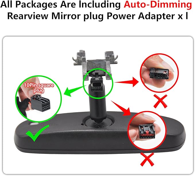Mangoal Front 4K & Rear 1080p Dash Cam for Cadillac Escalade/Escalade ESV 2015-2020(Model B), Model B & Model C Have Same Models Years but Vehicle Sensor Cover are Different, WiFi & App, 128GB Card