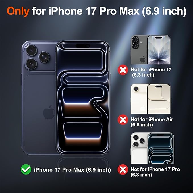 SUPFINE Magnetic for iPhone 17 Pro Max Case (Compatible with MagSafe)(Military Grade Drop Protection) Translucent Matte Shockproof with Anti-Fingerprint Phone Cover,Desert Gold