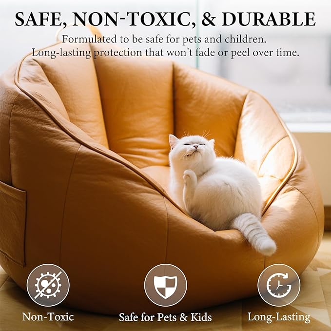 Leather Recoloring Balm Leather Color Restorer Scratch Repair Leather Paint for Furniture Couches Car Seats Shoes Bags Leather Dye and Restorer Restores Faded and Scratched Leather-Dark Brown