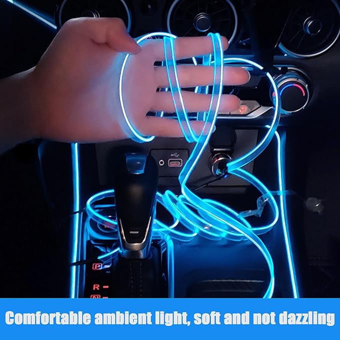 Car Interior Lights for BMW 3 Series Serie M3 E90 E91 E92 E93 F30 F31 F34 F35 F80 G20 G21 LED Car Interior Atmosphere Lamp Car Ambient Lighting Kits,Red