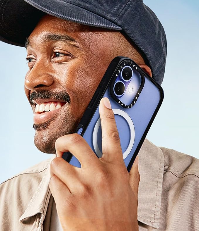 CASETiFY Impact iPhone 15 Pro Max Case [4X Military Grade Drop Tested / 8.2ft Drop Protection/Compatible with Magsafe] - Pool time - Clear Black