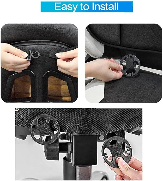 ‌Car Seat Cushion Back Support Pillow for Toyota Fj Cruiser 2007-2014, Ergonomic Pain Relief Cushion, Memory Foam Lumbar Support for Driving, Adjustable & Washable Auto Pad, Gray