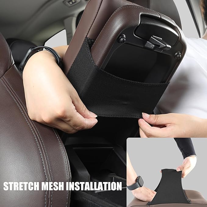 Car Armrest Cover Pad for BMW X3 E83 2004 2005 2006 2007 2008 2009 2010 Premium Leather Center Console Armrest Cushion Pad Anti-Scratch Waterproof Auto Interior Accessories Light Brown