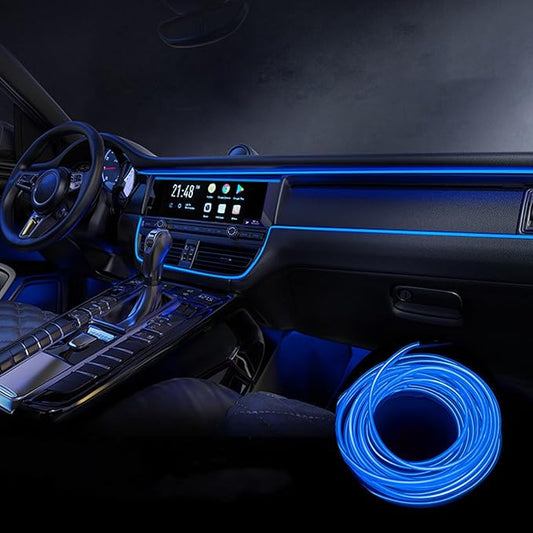 Car Interior Lights for Mercedes Benz AMG ML SUV M-Class W163 W164 W166 320 350 400 500/ML 55 63 LED Car Interior Atmosphere Lamp Car Ambient Lighting Kits,Blue