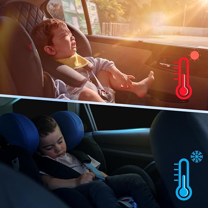 Car Window Shades for Ford Escape 2020-2025 Accessories - Full Set 8PCS Side Window Sunshades with Memory Frame & Blackout Fabric, Privacy UV Shield for Camping/Travel