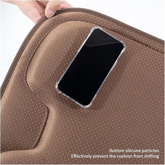 F Car Seat Cushion for BMW All Model I3 I4 I8 X1 X2 X3 X4 X5 X5M X6 X7 Z4 Car Lumbar Support Pillow Auto Seat Waist Back Cushion Y (Color : Beige A)