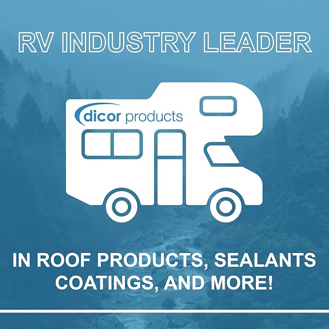 Dicor RP-SELRCT-1 Signature Extended Life RV Roof Coating - Brown - Ideal for Protecting and Extending the Life of RV Roofs