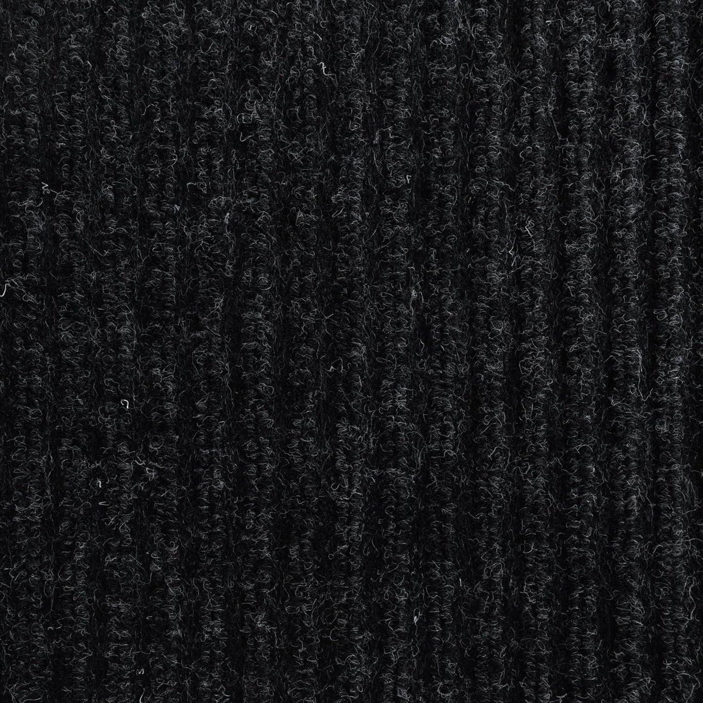 iCustomRug Spartan Weather Warrior Duty Indoor/Outdoor Utility Ribbed in 3ft,4ft,6ft Widths 70 Custom Sizes with Natural Non-Slip Rubber Backing 4'X78' in Black