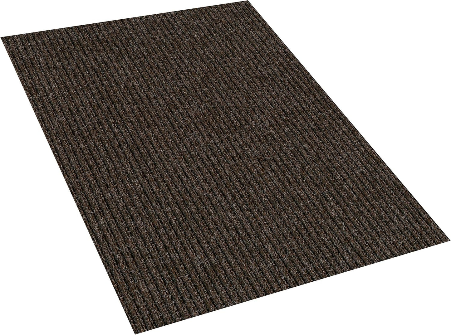 KOECKRITZ Heavy Duty Durable All Weather Indoor/Outdoor Non Slip Entrance Mat Rugs and Runners for Office Business Building Home Garage Front Door (6' x 13', Brick)