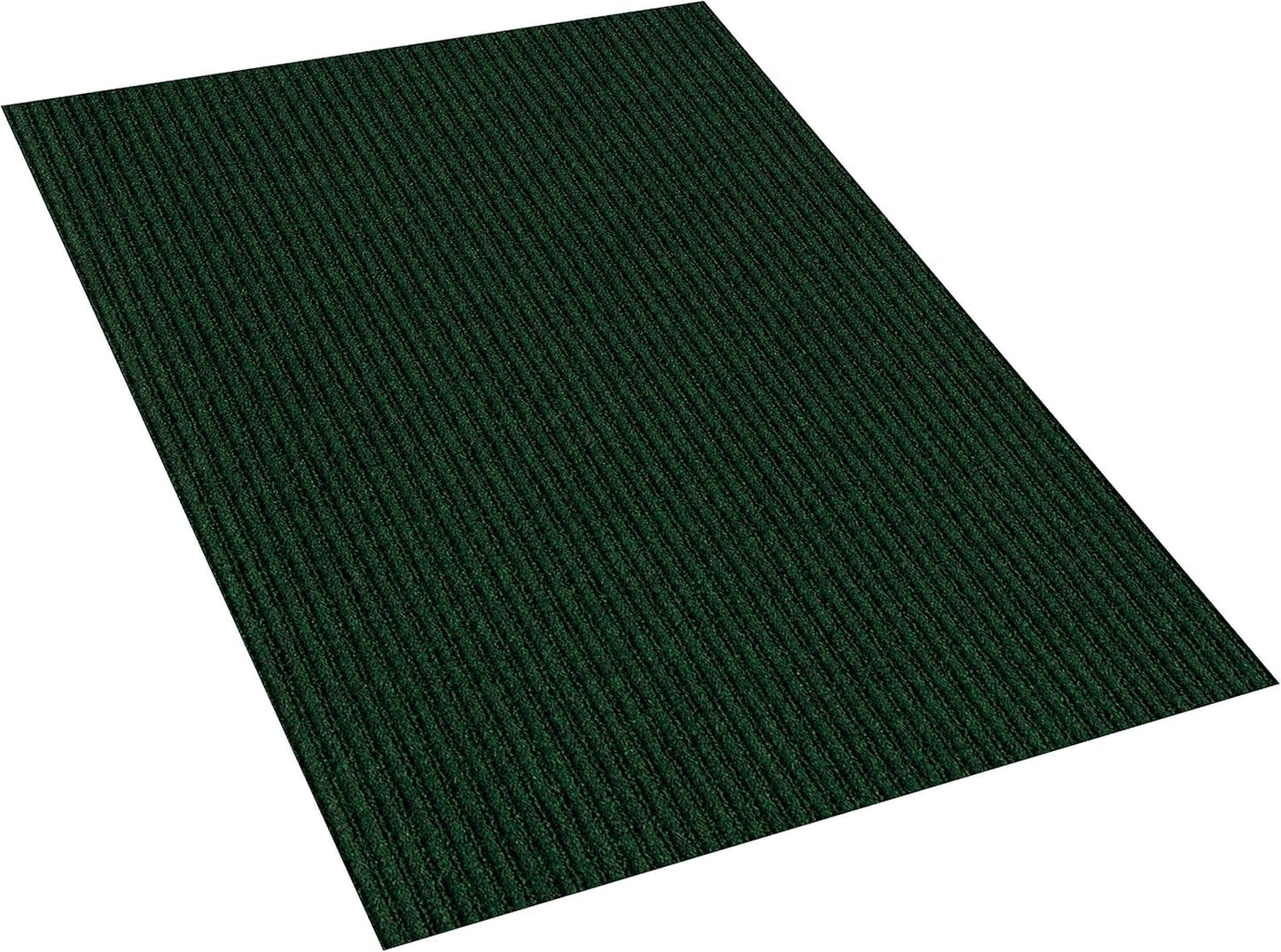 KOECKRITZ Heavy Duty Durable All Weather Indoor/Outdoor Non Slip Entrance Mat Rugs and Runners for Office Business Building Home Garage Front Door - 2' x 5' Green